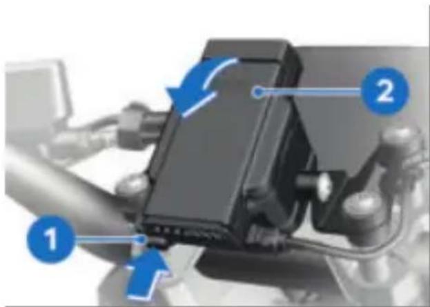 BMW R 1300 R (2025) - การตั้งค่าConnectedRide Mount - 1