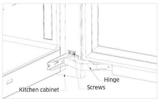 Dacor RAT24AMAASR - Fixing the Hinges - 2