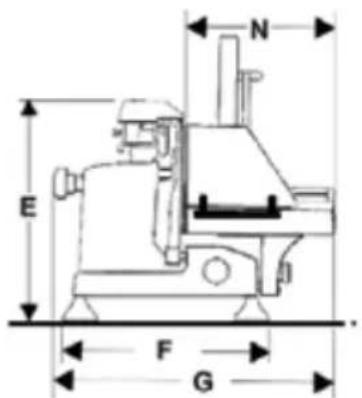 Berkel Suprema Gravitá PEG315 - COMPONENTES PRINCIPALES - 6