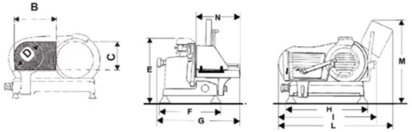 Berkel Suprema Gravitá PEG370 - DEMOLITION OF THE SLICER - 6