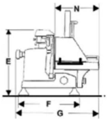 Berkel Suprema Gravitá PEG370 - COMPONENTES PRINCIPALES - 6