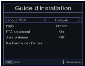 CGV e-ETIMO V2 - Mise en route et Recherche des chaînes - 1
