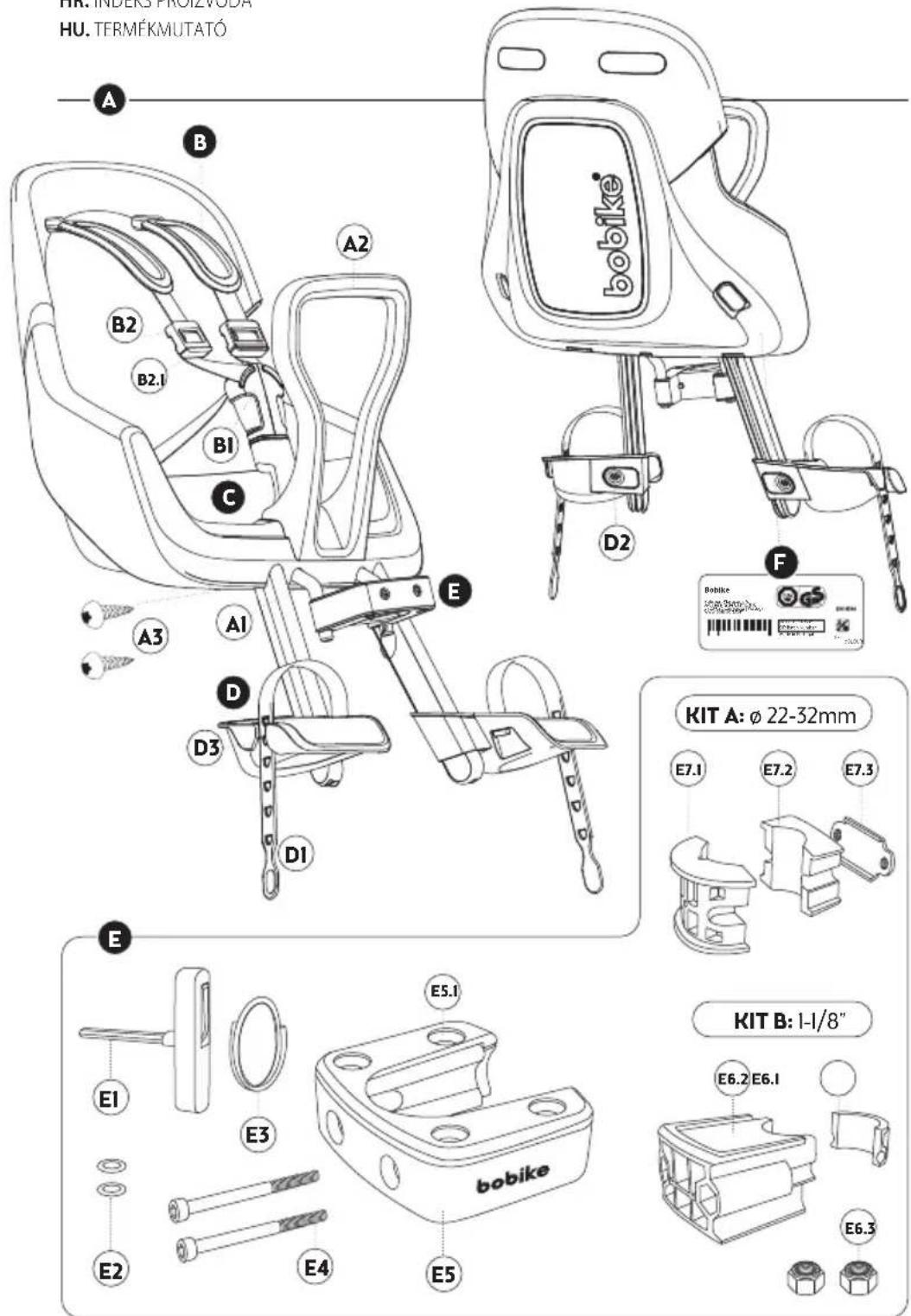 Bobike Exclusive Evolve Mini - UPOZORNENIE! BEZPROSTREDNÉ NEBEZPEČENSTVO! - 1