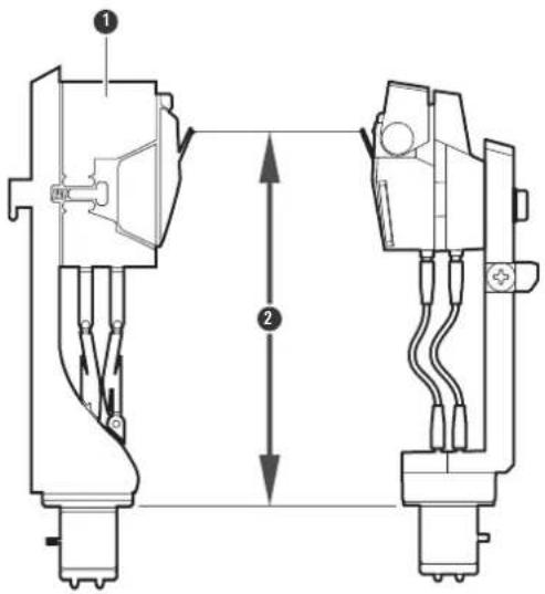 Audio-Technica AT-VM510xCB - Déterminez la position correcte pour l'installation du produit (réglage de l'avant de la cellule). - 1