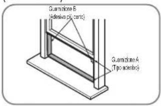 COMFEE MPPHA-09CRN7 - Terzo passo: Preparazione del cursore regolabile della finestra - 3
