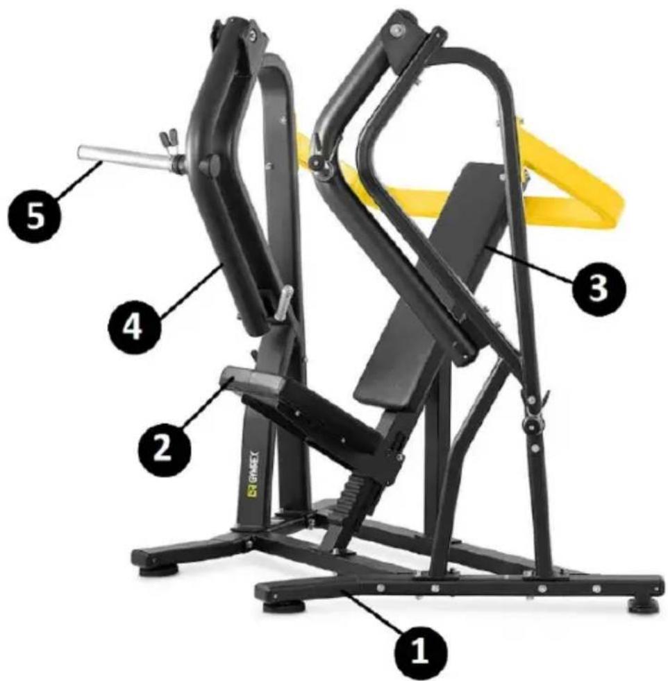 Gymrex GR-MG 59 - Descrizione del dispositivo - 1
