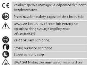 MSW OWH-3000 - PRZED PRZYSTĄPIENIEM DO PRACY NALEŻY DOKŁADNIE PRZECZYTAĆ I ZROZUMIEĆ NINIEJSZA INSTRUKCJĘ. - 1