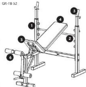 Gymrex GR-TB 52 - CE MODE D'EMPLOI DOIT ÊTRE LU ET COMPRIS. - 7