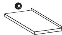 Royal Catering RCWR-120.1 - WALL SHELF - 2