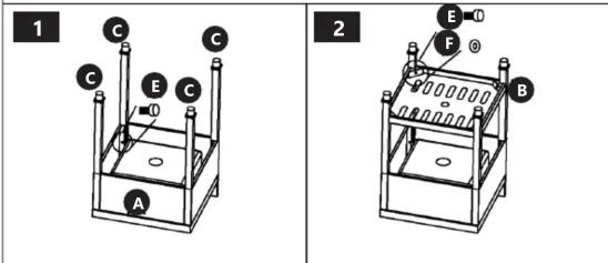 Royal Catering RCSSS-70X70-S - STAINLESS STEEL SINK WITH SHELF - 3