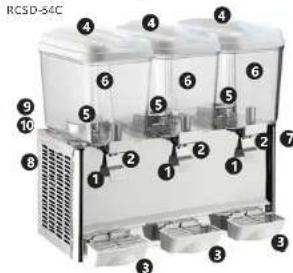 Royal Catering RC-JDD03 - PRED ZAHJENIM PRACE SI DUKLADNE PRECTETENTO NAVOD A SNAZTE SE JEJ POCHOPIT. - 4