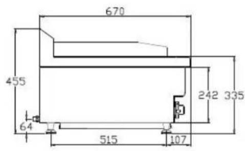 Royal Catering RC-GLRG600 - Esboço Estrutural: - 2