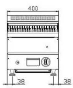 Royal Catering RC-GLRG600 - Esboço Estrutural: - 1