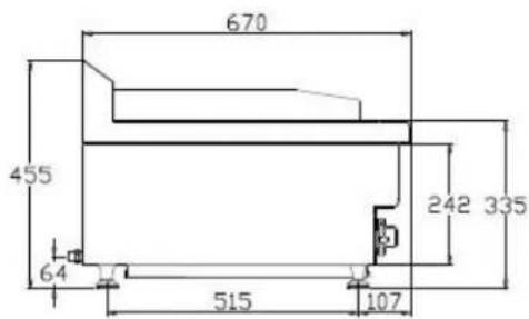Royal Catering RC-GLRG600 - Δομικό σκίτσο: - 2