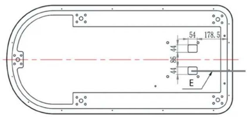 Physa Bogota - Schematic diagram of water fittings - 2