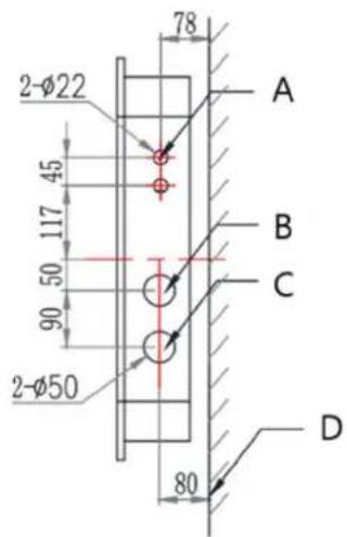 Physa Bogota - Shematski diagram vodnih armatur - 1