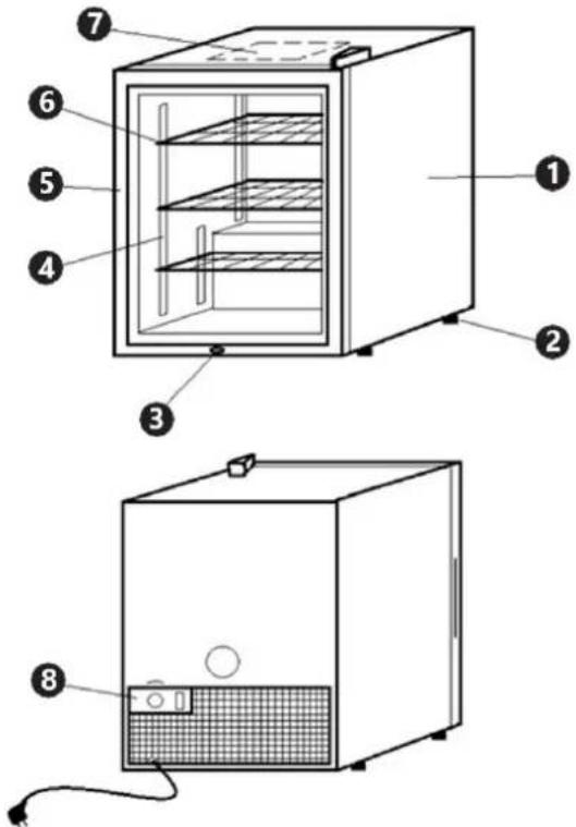 Royal Catering RCCTIF-88 - Descrizione del dispositivo - 1