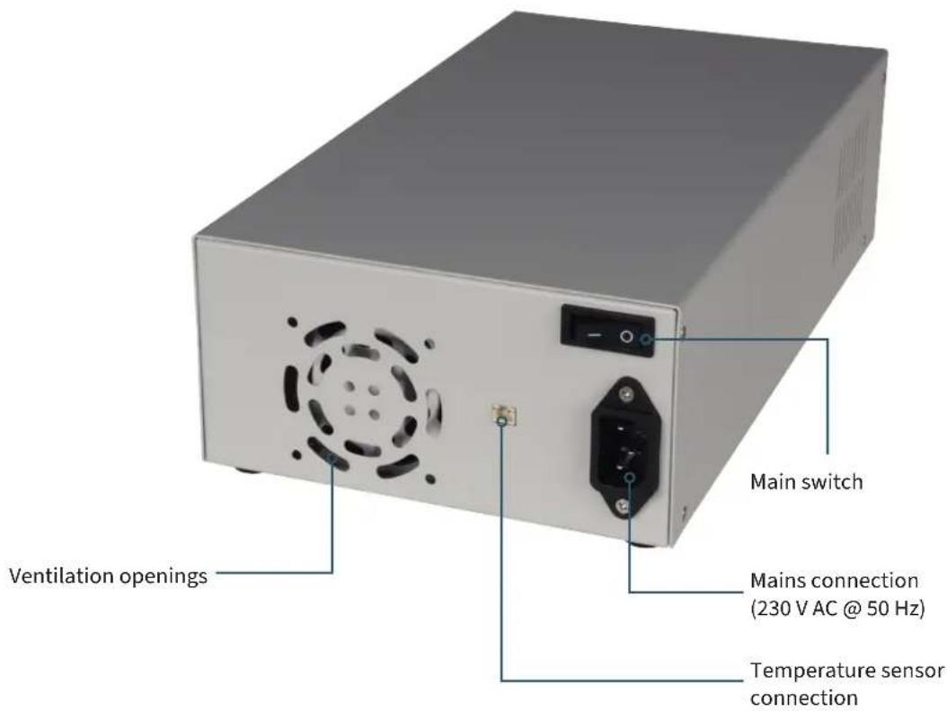 Joy-It JT-PS1440-C-PRO - REAR SIDE OF CASE: - 1