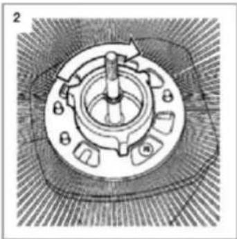 Sogo SS-21216 - Montaje del soporte del ventilador - 1