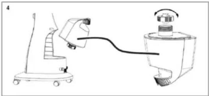 Sogo SS-21216 - Assembly of your fan pedestal - 4