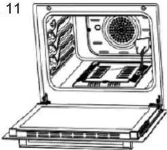 Sogo SS-24405 - Demontage des unteren Brenners: - 1
