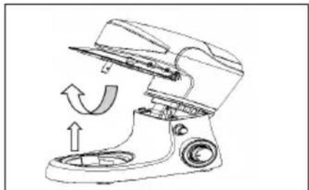 Sogo SS-14520 - CÓMO UTILIZAR EL GANCHO AMASADOR, EL BATIDOR PLANO, EL ESPUMADOR - 3