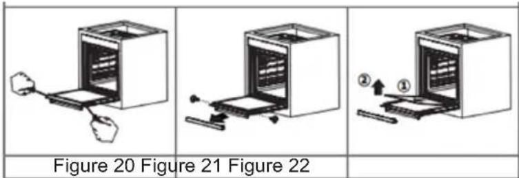 Sogo SS-24205 - Nettoyage de la vitre du four - 2
