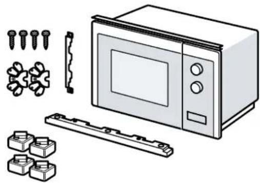 BOSCH BFL523MW1F - Contenuto della confezione - 1