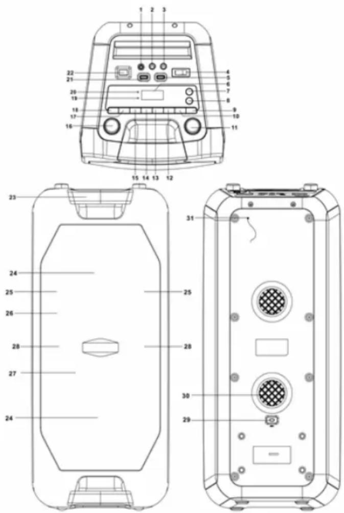 Sogo SS-8770 - Vista anteriore e posteriore - 1