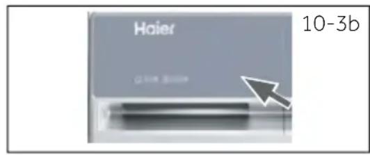 HAIER HD100-C367U1 - Esvaziar o deposito de agua - 3
