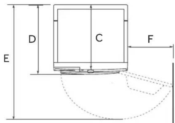 HAIER HD100-C367U1 - Dimensioni del prodotto - 2