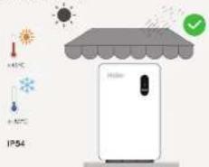 HAIER Gloria HPS-2.5-1200 - 05/Installationsanforderungen - 1
