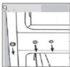HAIER HTW7720CNMM - Assembly steps (Fig. 10.9): - 9