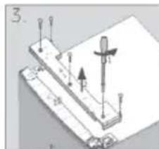 HAIER HTW7720CNMM - Assembly steps (Fig. 10.9): - 3