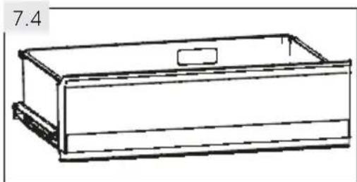 HAIER HTW7720CNMM - Balconnets réfrigérateur - 1
