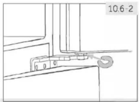 HAIER HTW7720CNMM - Verwendung des einstellbaren Füßes - 1