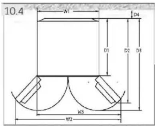 HAIER HTW7720CNMM - Recomendação de espaço - 1