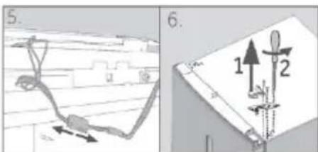 HAIER HTW7720CNMM - Étapes de montage (Fig. 10.9): - 3