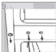 HAIER HTW7720CNMM - Surinkimo veiksmai (10.9 pav.): - 9