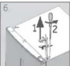 HAIER HTW7720CNMM - Assembly steps (Fig. 10.9): - 6