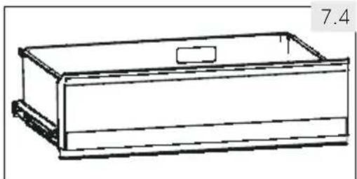 HAIER HTW7720CNMM - My-Zone-Einschub - 1