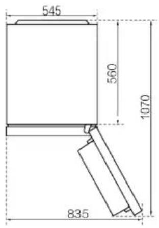 HAIER HTR3518ENMT - Recommended Space - 1