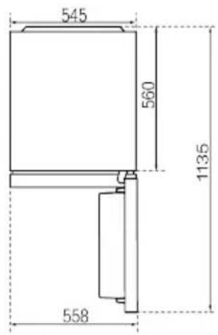 HAIER HTR3518ENMT - Recommended Space - 2