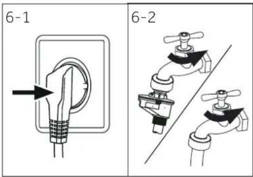 HAIER HW80-BP14357TU1 - Water connection - 1
