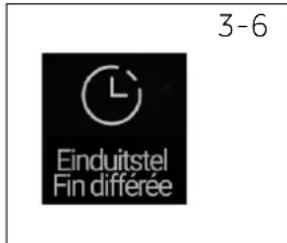 HAIER HW80-BP14357TU1 - 3.4.1-Functietoets 'Einduitstel' - 1