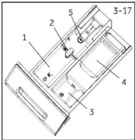 HAIER HW80-BP14357TU1 - Tiroir à lessive - 1