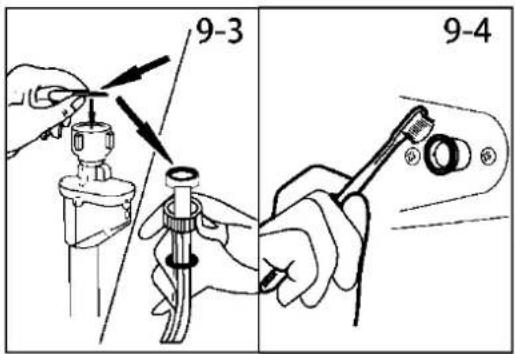 HAIER HW80-BP14357TU1 - Waterinlaatklep en filter van de inlaatklep - 1