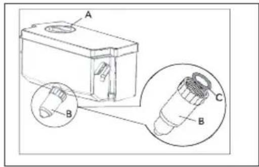 HAIER HCR39F19EWPT - Cleaning the water tank - 1