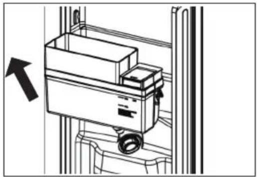 HAIER HCR39F19EWPT - Desmontaje del soporte para botellas de hervidor de agua - 1