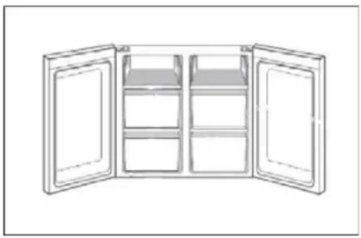 HAIER HCR39F19EWPT - Suurtes anumates toiduainete sügavkülmikusse panemine - 1